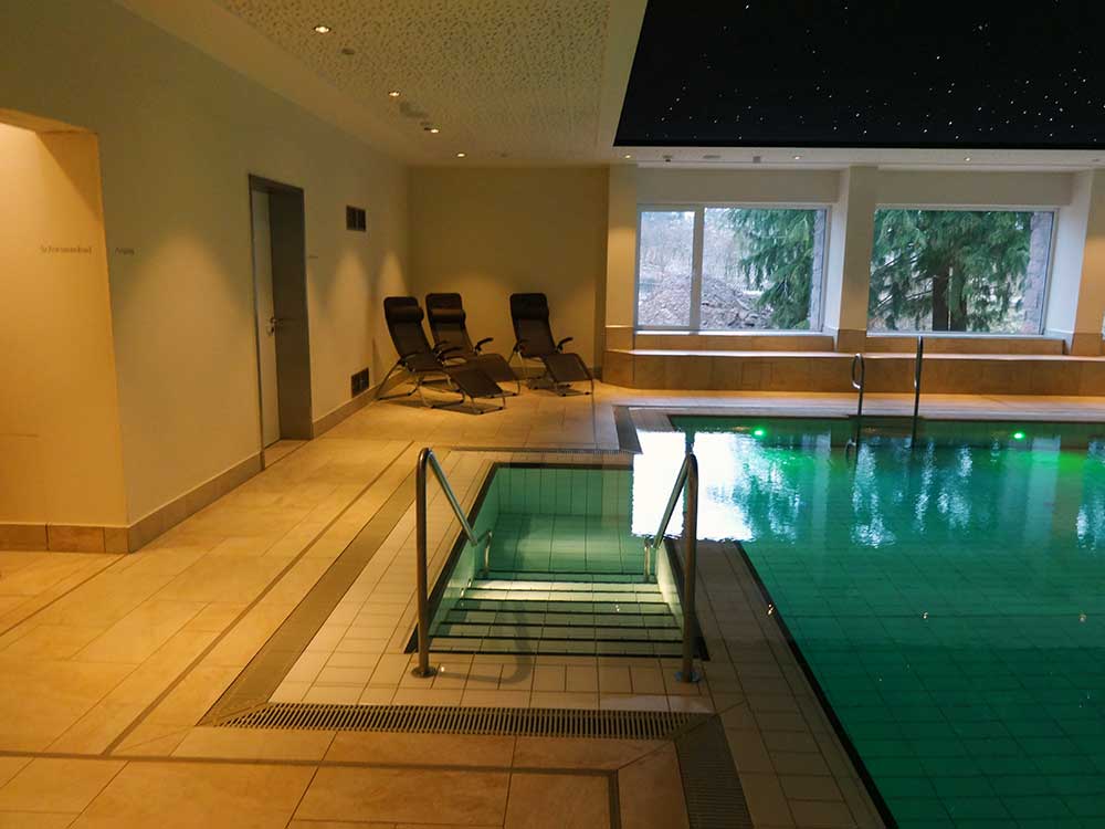 Wellnessbereich Jagdhotel Gabelbach Ilmenau