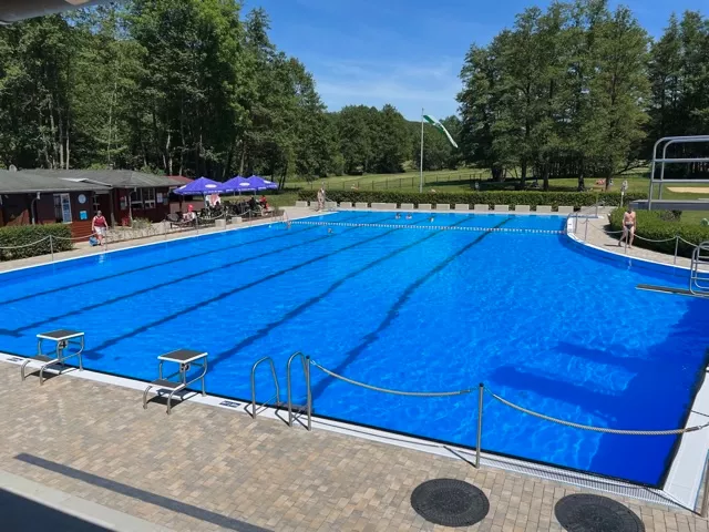 Außenbereich Freibad Hofbieber