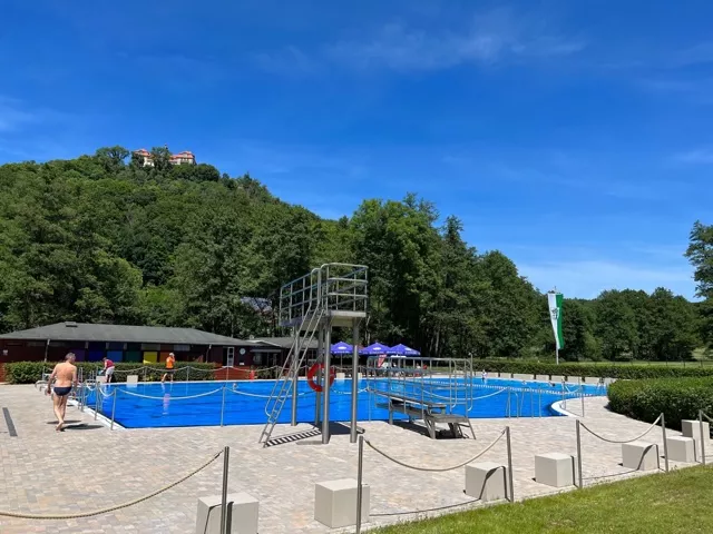 Außenbereich Freibad Hofbieber