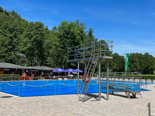 Außenbereich Freibad Hofbieber