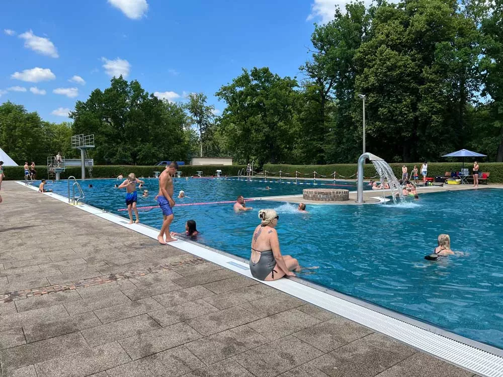 Außenbereich Freibad Mihla Amt Creuzburg