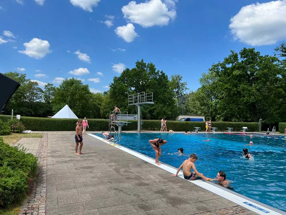 Außenbereich Freibad Mihla Amt Creuzburg