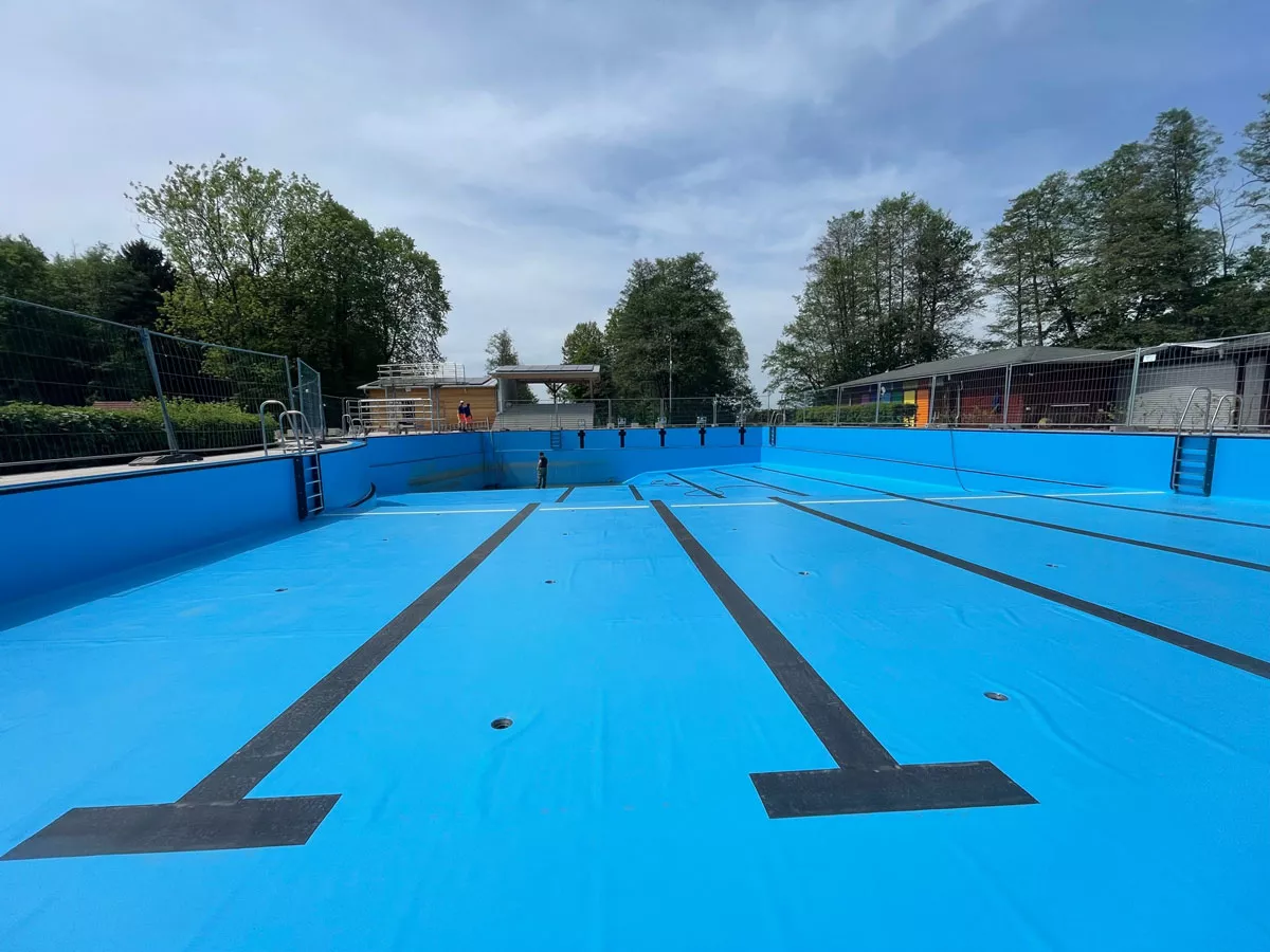 Außenbereich Freibad Hofbieber