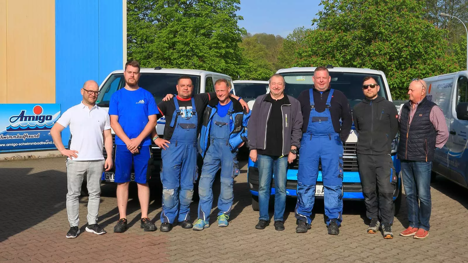 Unsere Servicetechniker sind kompetent bei Wartungs- und Reparaturarbeiten.  Schwimmbadservice Amigo Kaufmann - Waltershausen/Thüringen