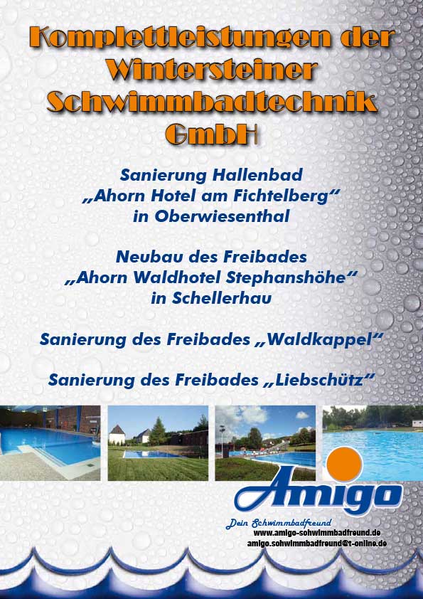 Sanierung Freibäder und Hotelpools