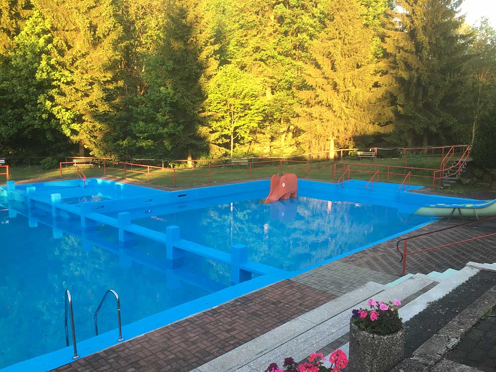 Außenbereich Freibad Oberschönau