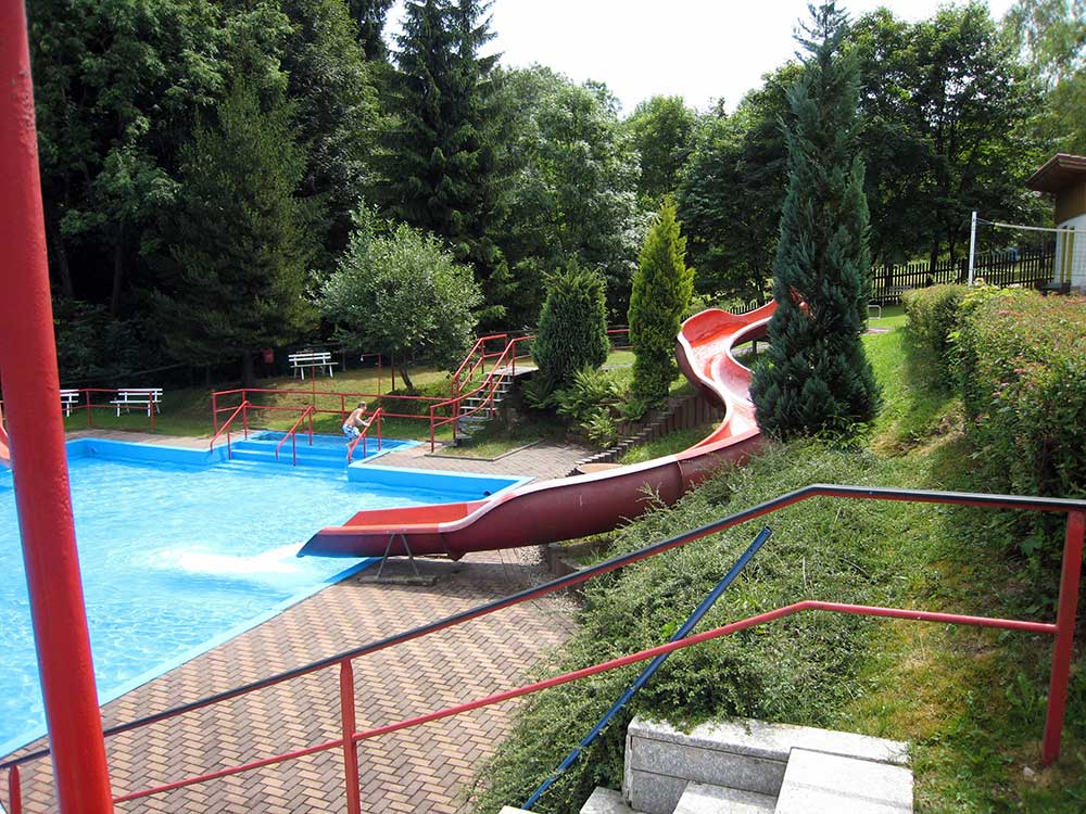 Außenbereich Freibad Oberschönau