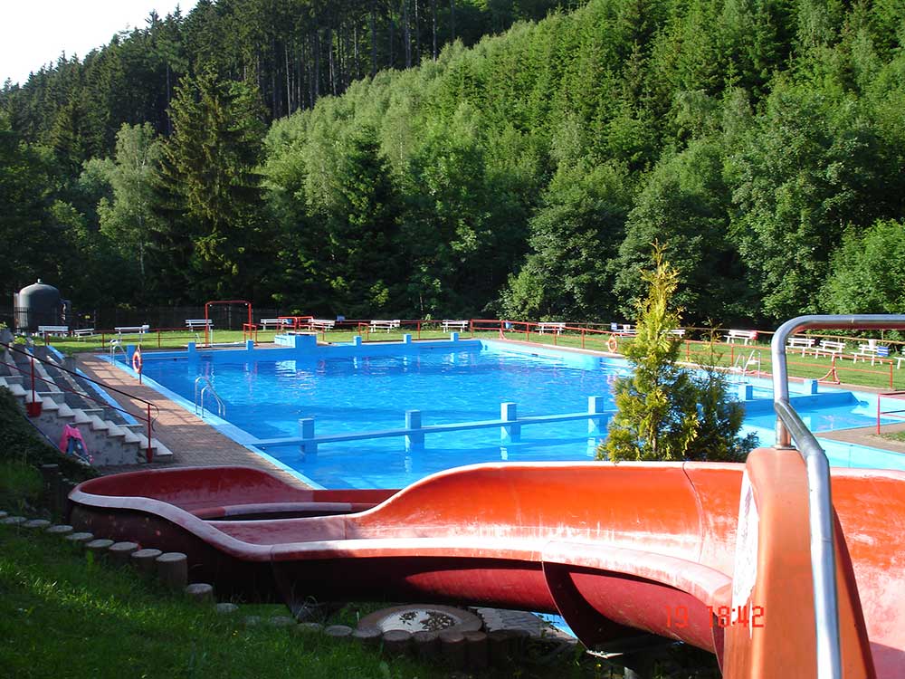 Außenbereich Freibad Oberschönau