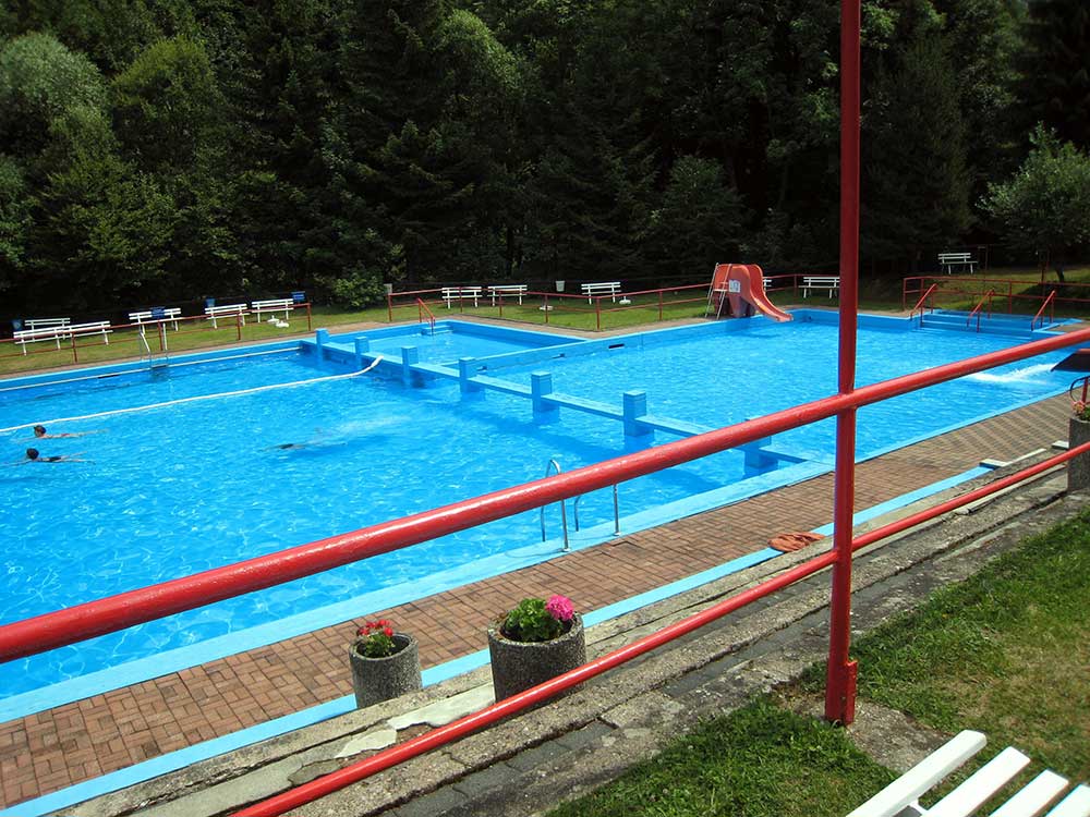 Außenbereich Freibad Oberschönau