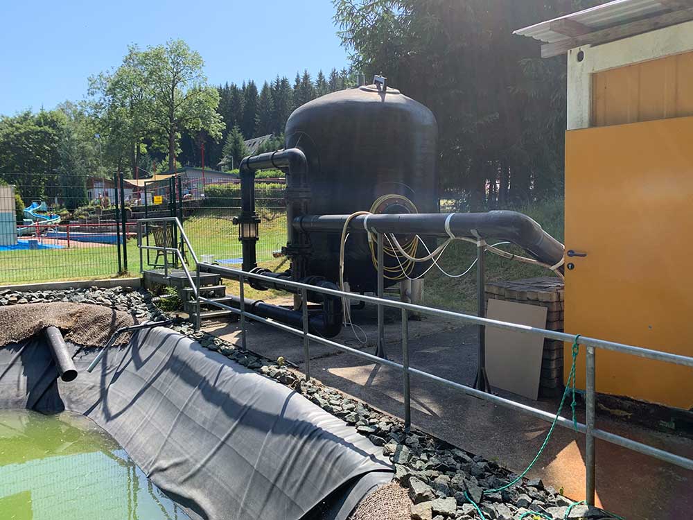 Außenbereich Freibad Oberschönau