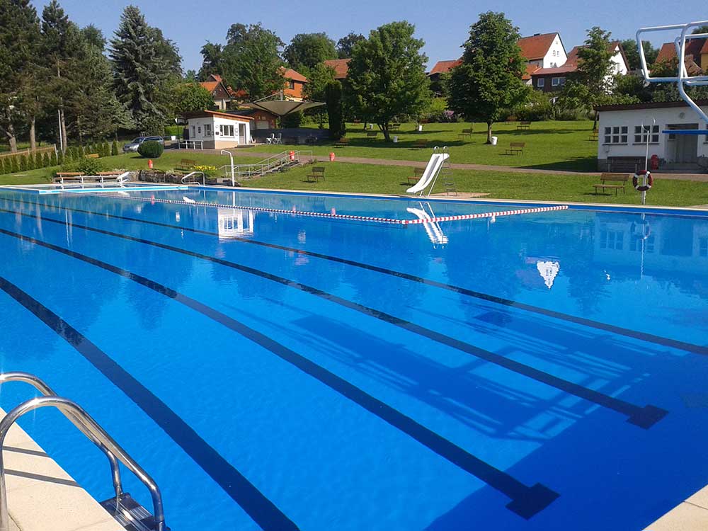 Außenbereich Freibad Eigenrieden