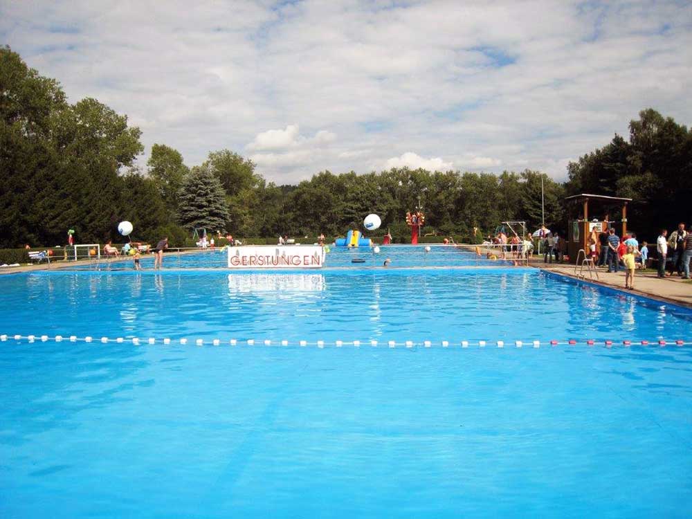 Außenbereich Freibad Gerstungen