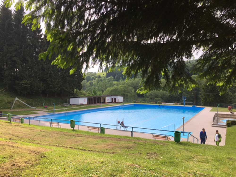 Außenbereich Freibad Kleinschalkalden