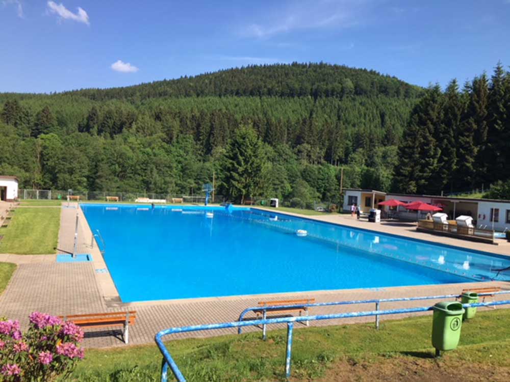 Außenbereich Freibad Kleinschalkalden