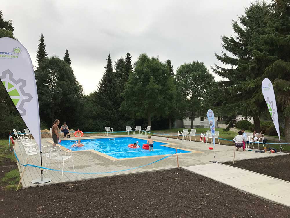 Kinderland Freibad Mühlhausen